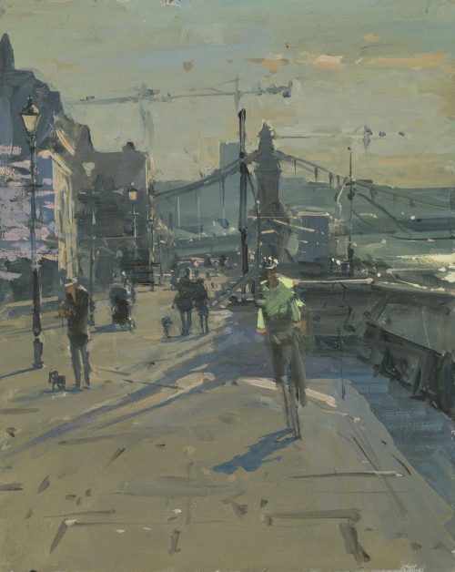 Hammersmith Mall, spring morning