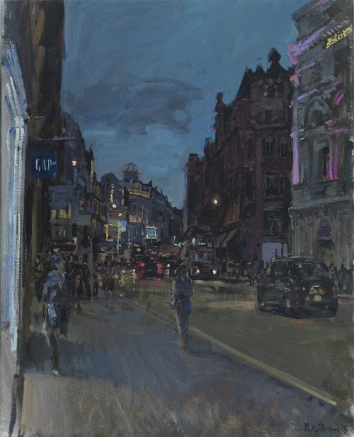 Shaftesbury Avenue, Evening