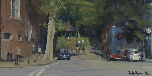 Summer Evening, Arnold Circus from Calvert Avenue