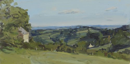 South from the Methodist Chapel, Poundsgate, Dartmoor