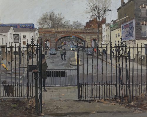 The Railway Bridge, Rosendale Road from Brockwell Park