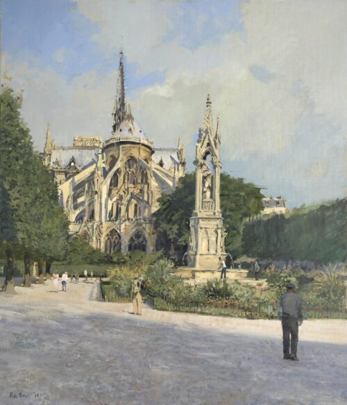 Notre-Dame, Morning, 2014