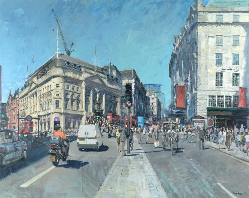 Piccadilly Circus, Summer Afternoon