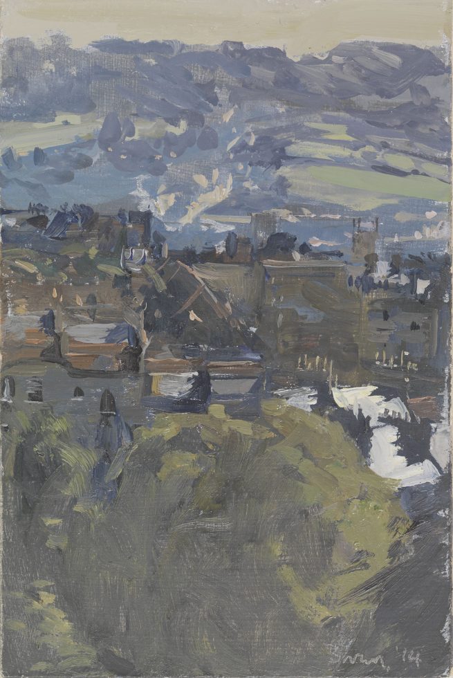 To Bathwick Hill from the Golf Course
