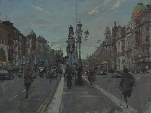 From O’Connell Bridge, end of day