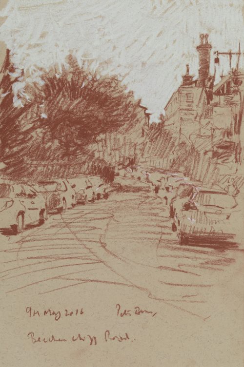 Beechen Cliff Road, Sketch 2