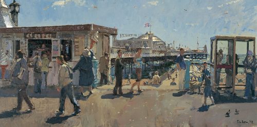 Brighton Pier: Ice Cream and Candyfloss