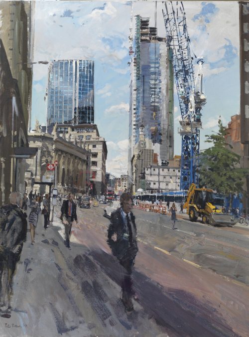 Construction of Heron Tower and the Pinnacle