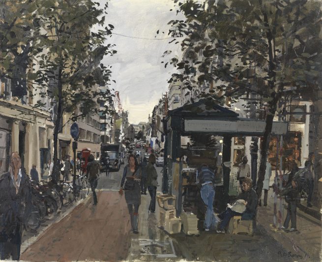 Flower Stall between New and Old Bond Street