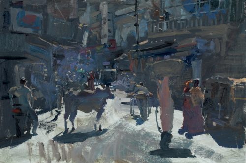 Jagadish Junction, Udaipur (cow)