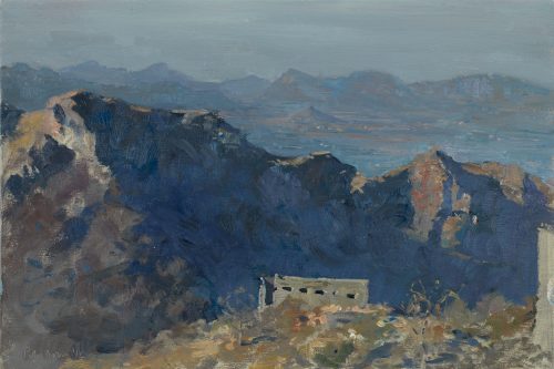 Before sunset from the Monsoon Palace