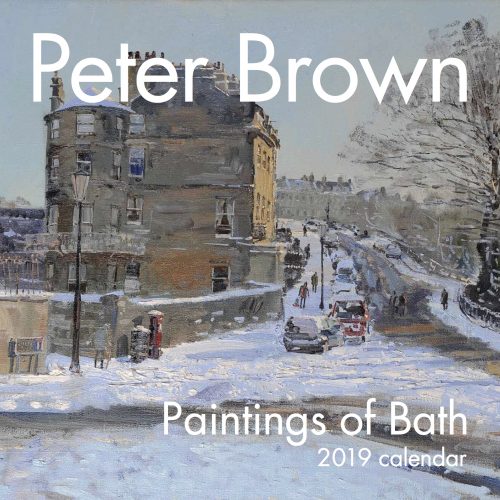 Paintings of Bath: 2019 wall calendar SOLD OUT