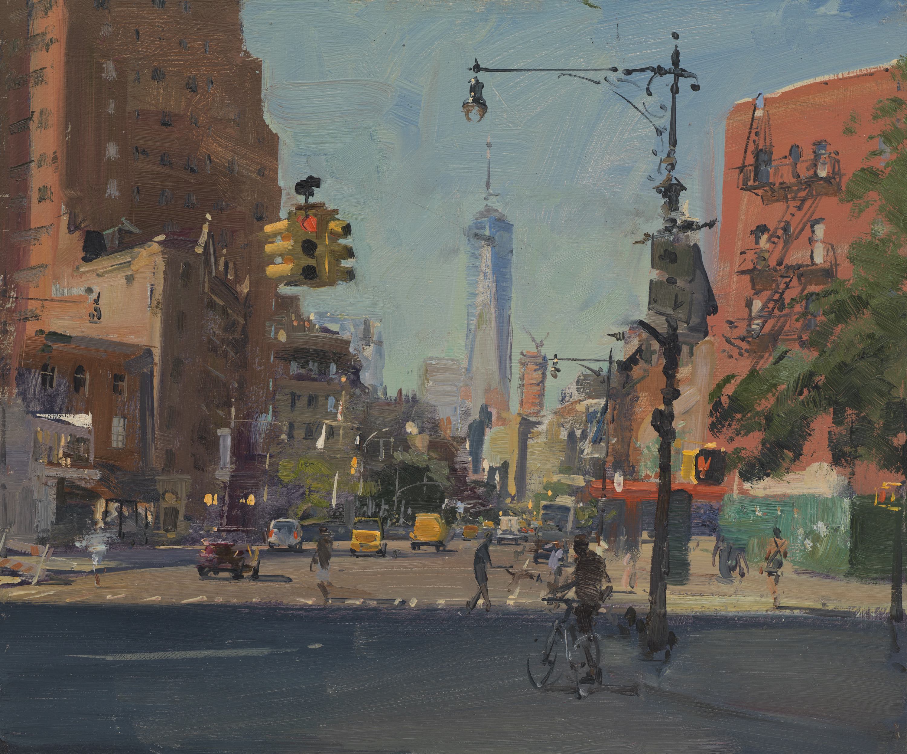 Peter Brown NEAC Street Scene And Landscape Artist Home