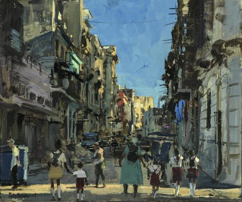 School Run, Consulate, Havana