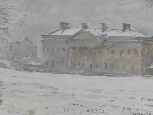 Snowfall, Mansion and Chapel, Prior Park