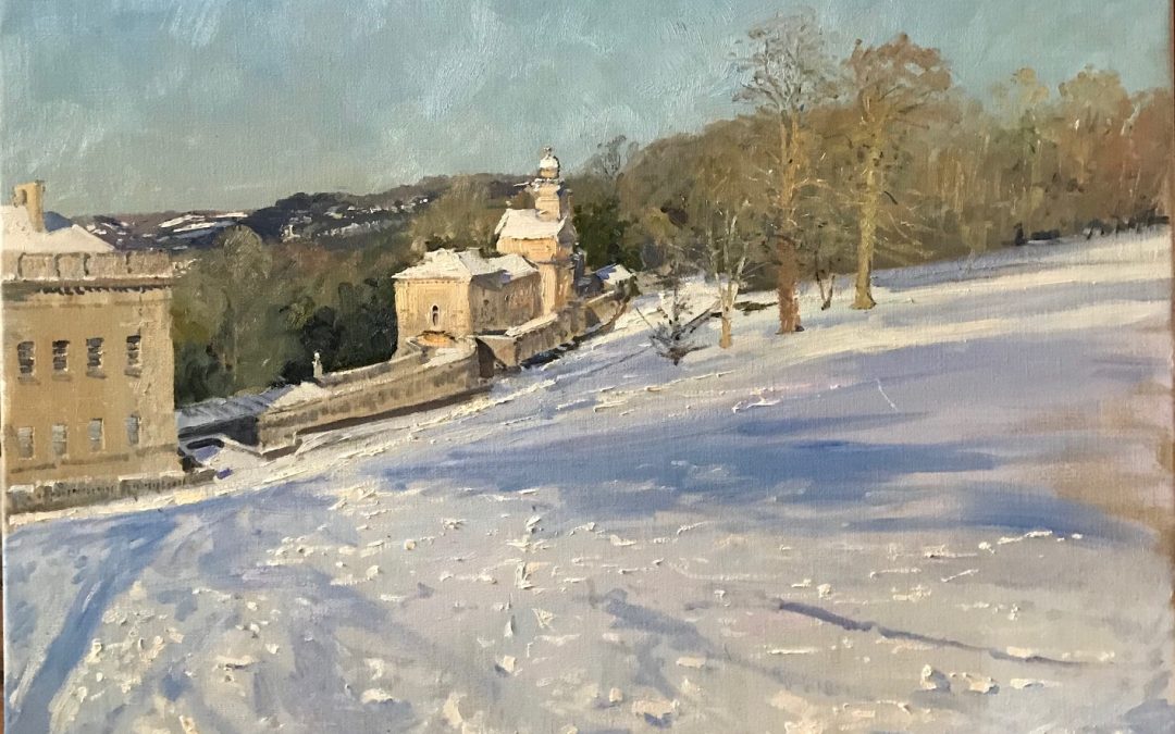 Snow in Bath!