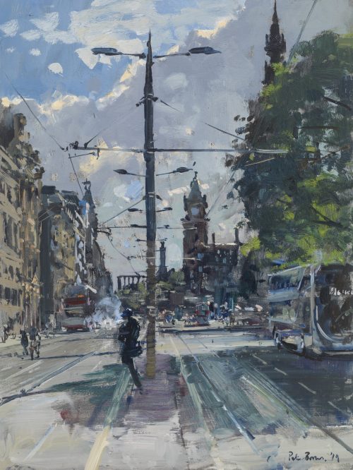 Summer Morning, 2019, Princes Street