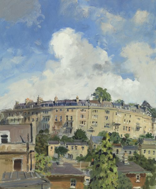 50 Widcombe Crescent from Forefield Rise