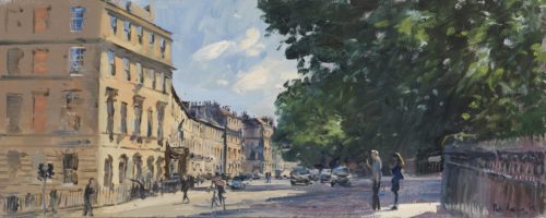 94 Abercromby Place from Heriot Row