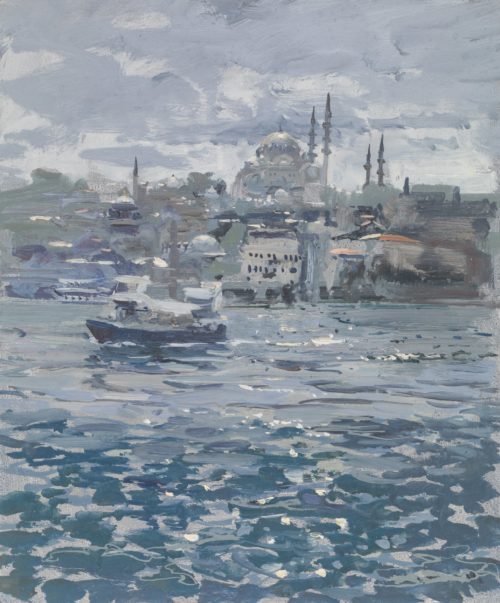 101 Süleymaniye Mosque from the Galata Bridge