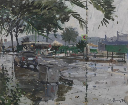 Rain, Yeniköy, Istanbul