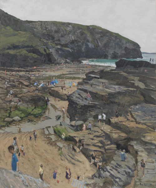 Light Rain and Sea Mist, Trebarwith Strand 2020