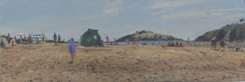 Ten Green Umbrella and Burgh Island