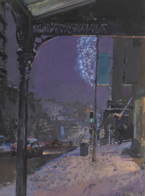 Parliament Street and the Skipton Road, Evening Snow