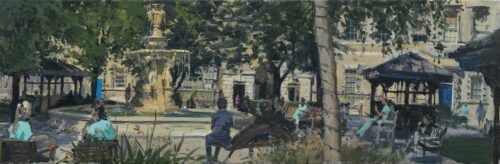 The Fountain, Barts Square