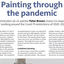 Painting through the pandemic