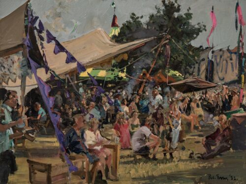 The Tiny Tea Tent, Glasto 2022