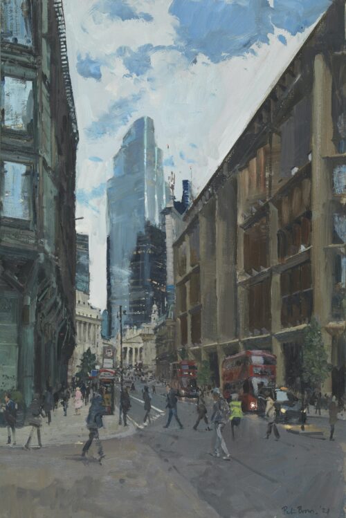 Queen Victoria Street from the Bottom of Whatling Street