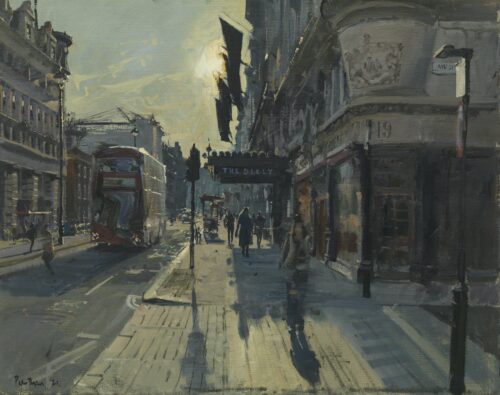 Piccadilly and the Dilly Hotel, Afternoon