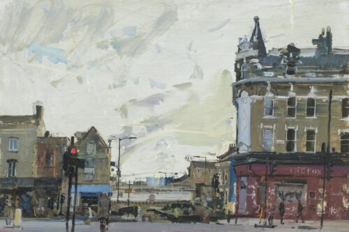 Middleton Road from St Peter's Way, The Fox