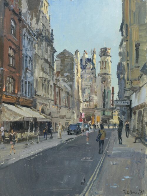 Afternoon as the Restaurants Open, Botttom of Rupert Street