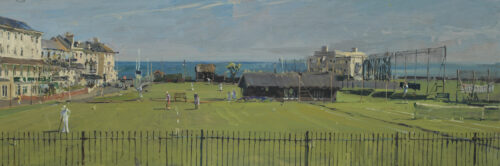 Croquet from Fortfield Terrace, Sidmouth