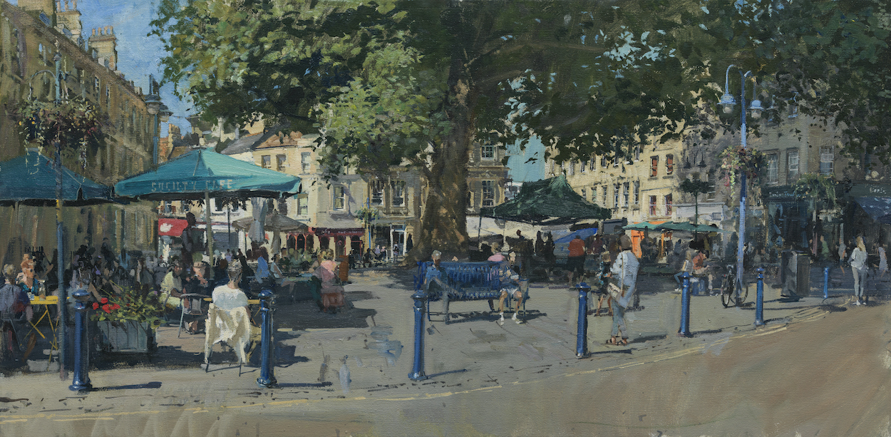 Hot September Morning, Kingsmead Square