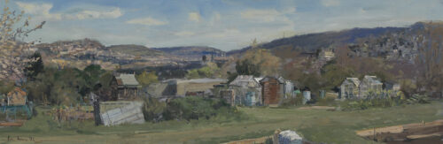 Monksdale Road Allotments III, April 2021