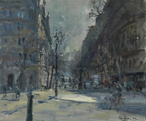 Morning Winter Light, Northumberland Avenue