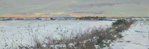 To Marshfield, Winter sky