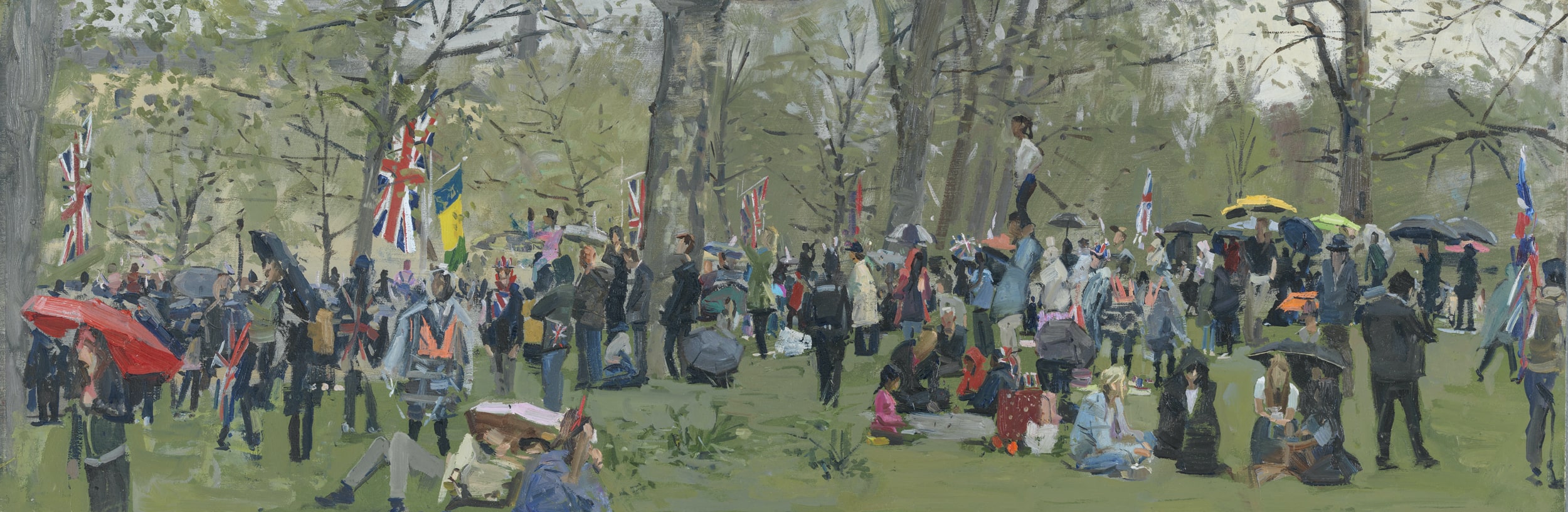 The Coronation Crowds, St James’s Park, 6 May 2023