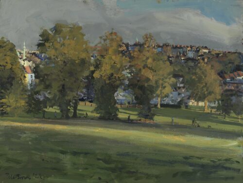 Autumn Afternoon, Totterdown from Victoria Park, November 2023