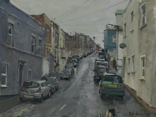 Rain, Pylle Hill Crescent, Totterdown 2023