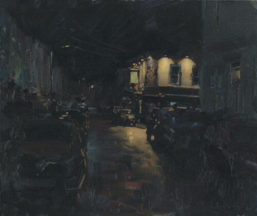 Wet November Evening, The New Found Out, Henry Street, Totterdown 2023
