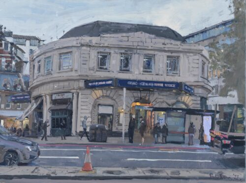 January, Great Portland Street Station