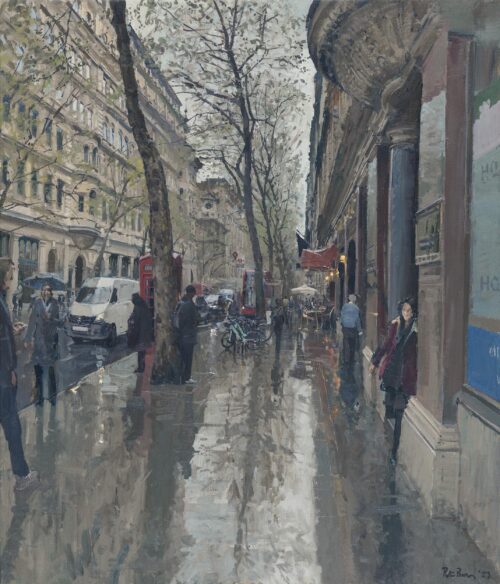 Rain, Northumberland Avenue