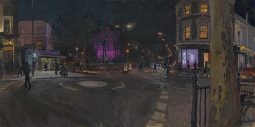 Notting Hill Gate, Evening