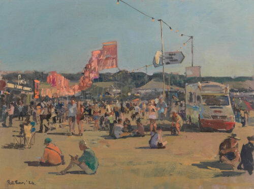 'Flags to the Other Stage' (Glastonbury 2024) Time-Limited-Edition Print - SORRY, NO LONGER AVAILABLE