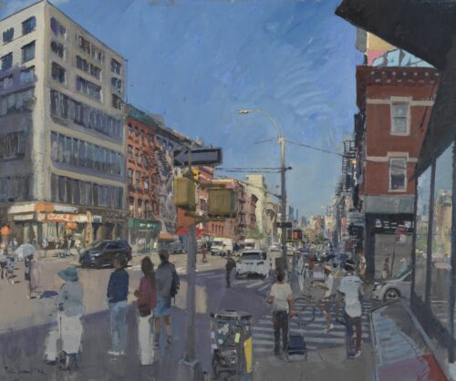 September, Bowery from Hester