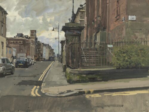 Rose Street and the the Glasgow Film Theatre from Saint Aloysius , Garnethill